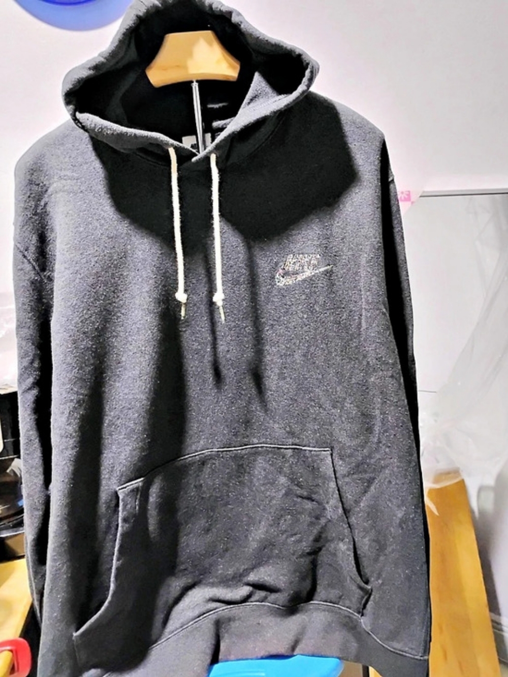 Men's Nike Charcoal Grey Hoodie Size 2XL